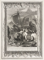 KG 12653
<br/>
Tempel der Muzen: Odysseus weerstaat de Sirenen
<br/>
<em>Picart, Bernard (1673-1733)</em>
